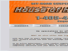 Tablet Screenshot of houseofhorsepower.com